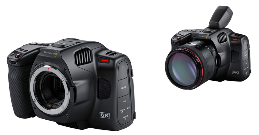 Blackmagic Design Pocket Cinema Camera 6K migliore videocamera per interviste