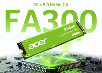 Acer FA300: PCIe 5.0 для тех, кому не нужны лишние радиаторы