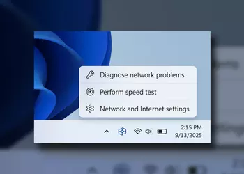 Windows 11 получит встроенную функцию проверки скорости интернета прямо из панели задач