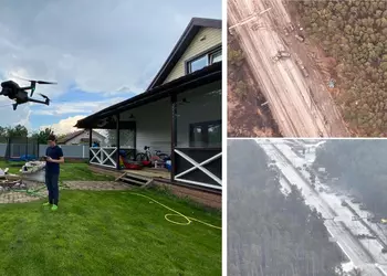 15-летний украинец с помощью квадрокоптера DJI помог уничтожить колонну российской техники