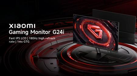 Xiaomi Gaming Monitor G24i: ігровий монітор з IPS-екраном на 180 Гц та підтримкою AMD FreeSync