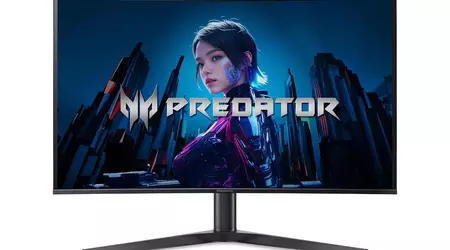 Acer Predator X32 X3 QD-OLED: a curved gaming monitor with a 4K screen at 240Hz for $1199 