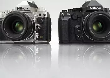 Профессиональная полноформатная зеркалка в ретро-стиле Nikon Df