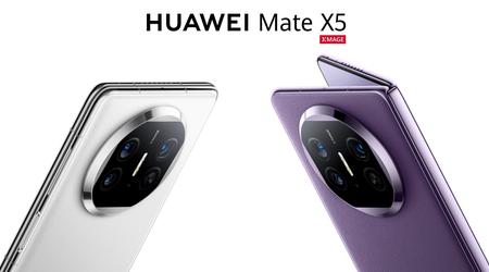 Huawei Mate X5 - almost a copy of Mate X3 with Kirin 9000s chip, bigger battery and HarmonyOS 4.0 operating system