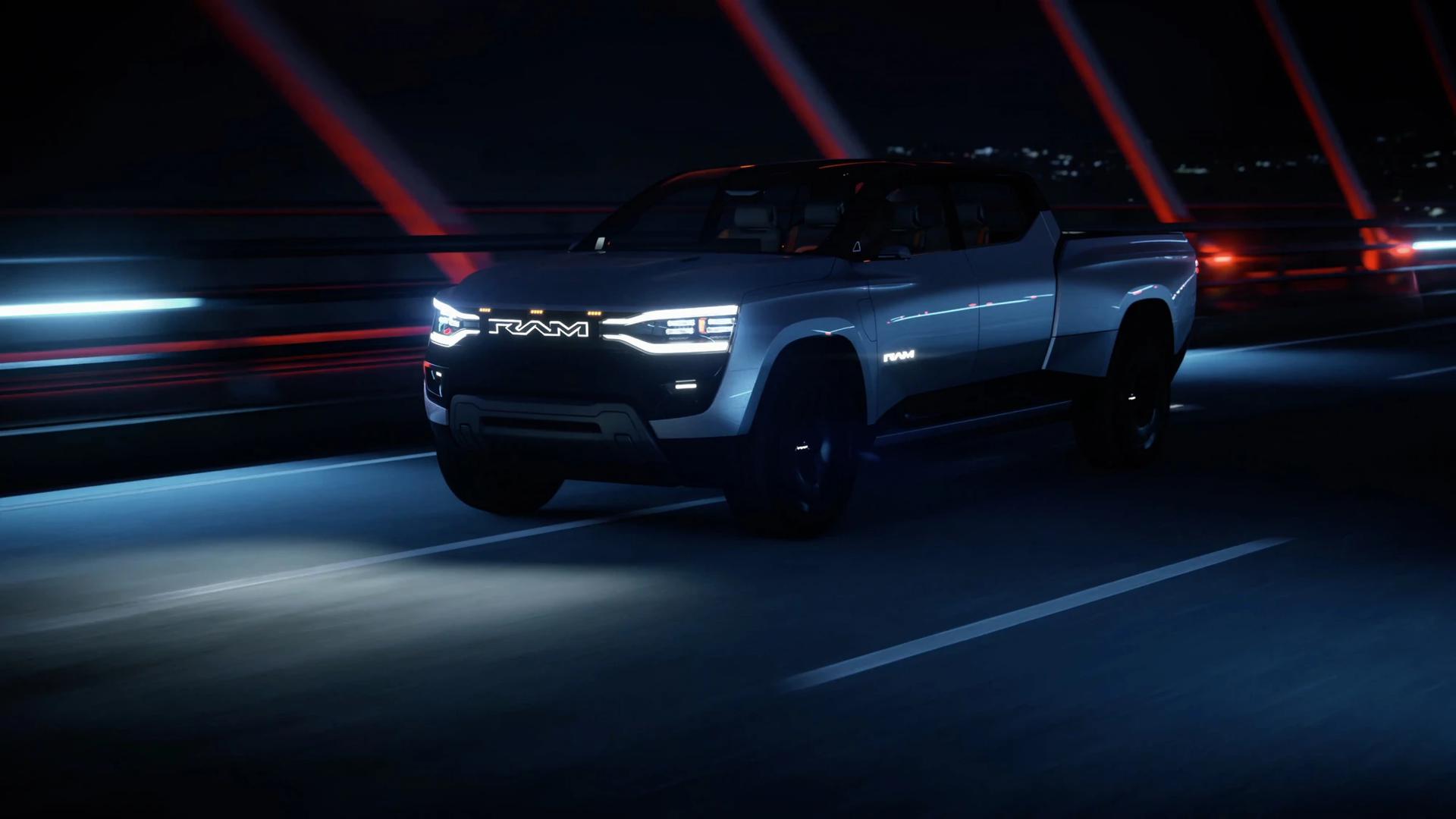 Stellantis unveils Ram 1500 Revolution BEV Concept electric pickup ...