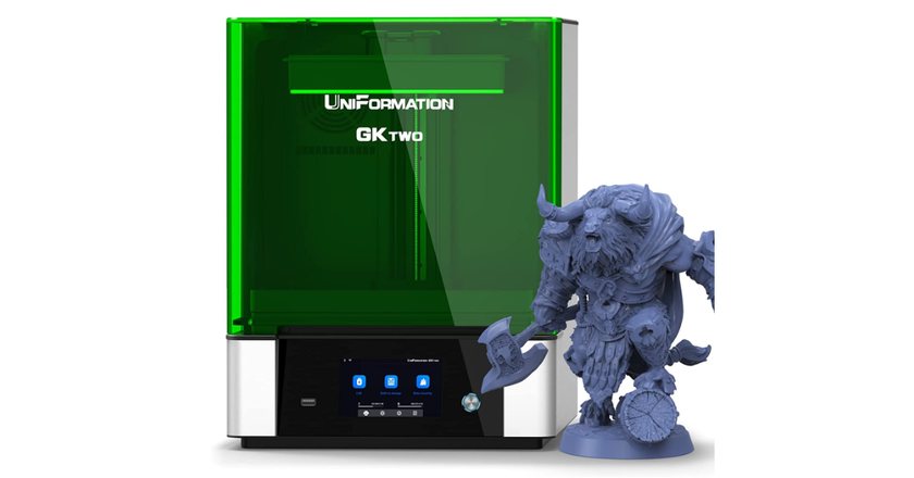 UniFormation GKtwo Resin Printer 8K best 3d printers for cosplay