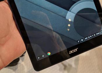 Acer показала первый в мире планшет на Chrome OS