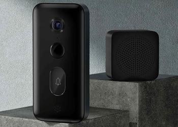 Xiaomi Smart Doorbell 3: sonnette intelligente avec batterie 5200 mAh, changeur de voix et caméra grand angle