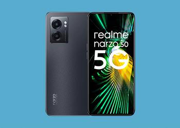 realme Narzo 50 з екраном на 90 Гц, чипом Dimensity 810, батареєю на 5000 мАг і NFC продають на Amazon за 129 євро (знижка 30 євро)