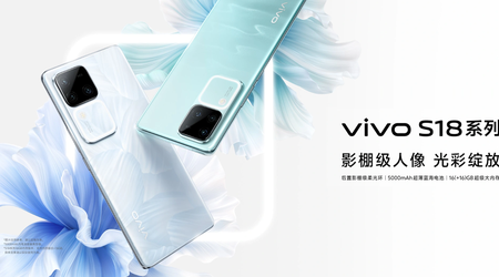 vivo S18 Pro - Snapdragon 7 Gen 3, tre 50 MP-kameraer, NFC, stereolyd og Android 14 til en pris fra kr. 450,-.