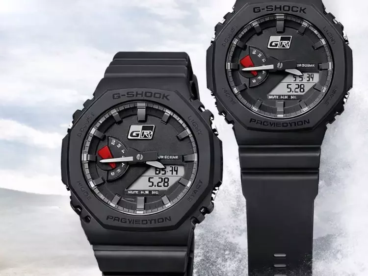 В Японии представили новый Casio G-Shock x GR GA-2100, созданный в сотрудничестве с Toyota Gazoo Racing