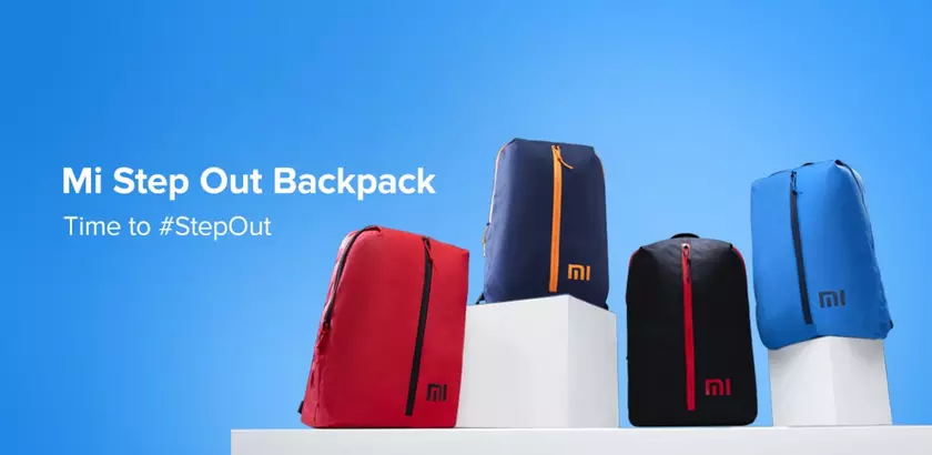 Xiaomi выпустила рюкзак Mi Step Out Backpack с объёмом 12 литров и ценником в $7