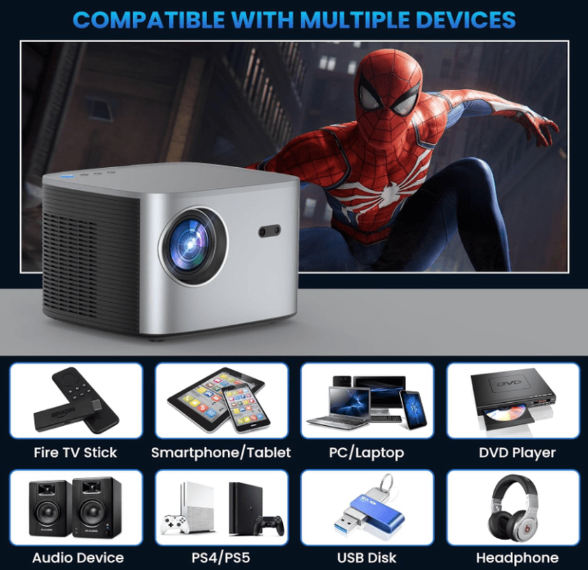 Groview C26 1080p Projector