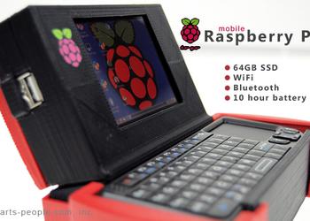 Pi-to-Go: миниатюрный ноутбук на основе Raspberry Pi