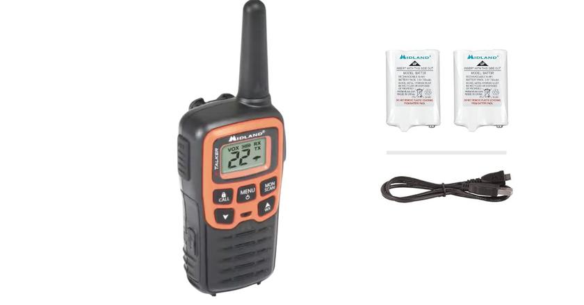 Midland- T51VP3 walkie talkies for camping