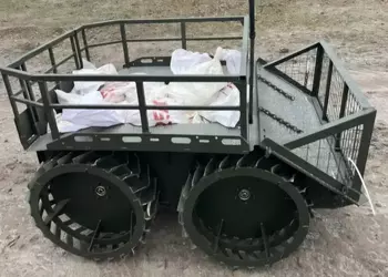 Украинская армия взяла на вооружение бесшумного робота-логиста 