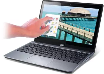 11.6-дюймовый хромбук Acer C720P с сенсорным дисплеем