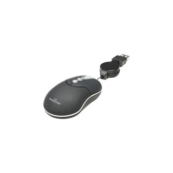 Manhattan MM3 Optical Mobile Micro Mouse (176873) Black USB