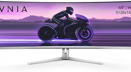 Philips ha presentato un monitor da gioco curvo da 49 pollici con schermo QD-OLED da 240 Hz e un prezzo di 1499 dollari.