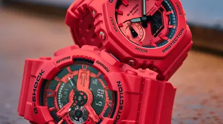 Casio випустила чотири яскраво червоні моделі G-Shock у США
