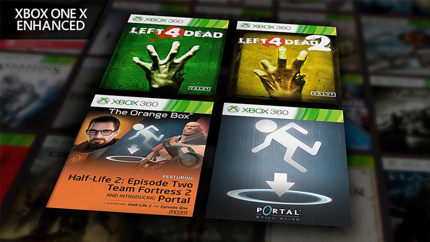 Half-Life 2 и Left for Dead теперь поддерживают разрешение 4К на Xbox One X