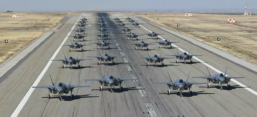 Lockheed Martin возобновляет полёты истребителей F-35 Lighting II – первый самолёт вылетел из Форт-Уэрта