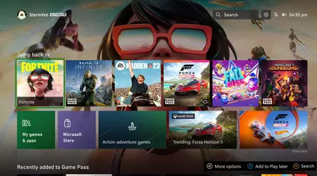 Microsoft has begun testing a new user interface for the Xbox - it will appear in 2023