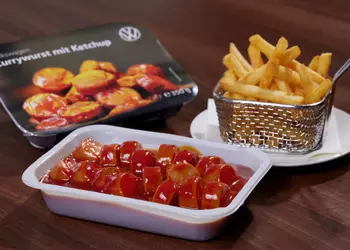 Легендарные Volkswagen Currywurst выходят на полки немецких супермаркетов в обновленном виде
