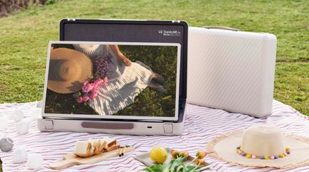 LG ha presentato l'insolito monitor portatile StanbyME Go in una valigia al prezzo di 885 dollari.