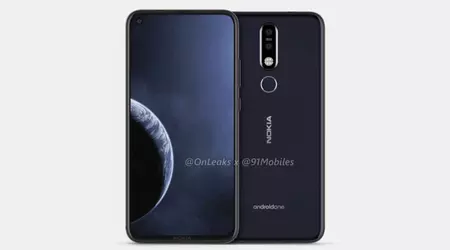 Рендери Nokia 8.1 Plus: перший смартфон HMD Global із підекранною фронтальною камерою