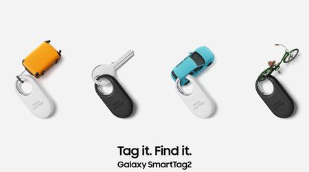 Samsung анонсувала Galaxy SmartTag 2: трекер для пошуку предметів із захистом IP67, автономністю до 700 днів та підтримкою UWB за $29