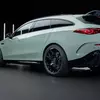 Превью электрического седана Mercedes-AMG CLA 45 - вид с дверями, открытыми