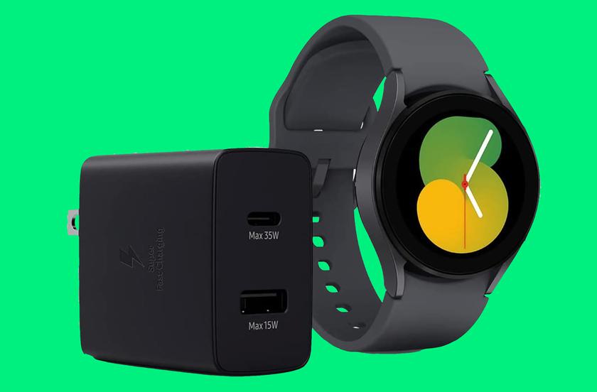 Cyber Monday su Amazon: Acquista il Galaxy Watch 5 e ricevi in regalo un caricatore USB doppio da 35W