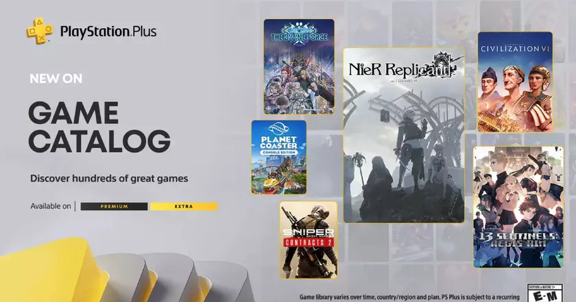 PlayStation дополнит подписки Extra и Deluxe новыми играми 19 сентября: NieR Replicant, This War of Mine, Cloudpunk, Civilization VI и другие