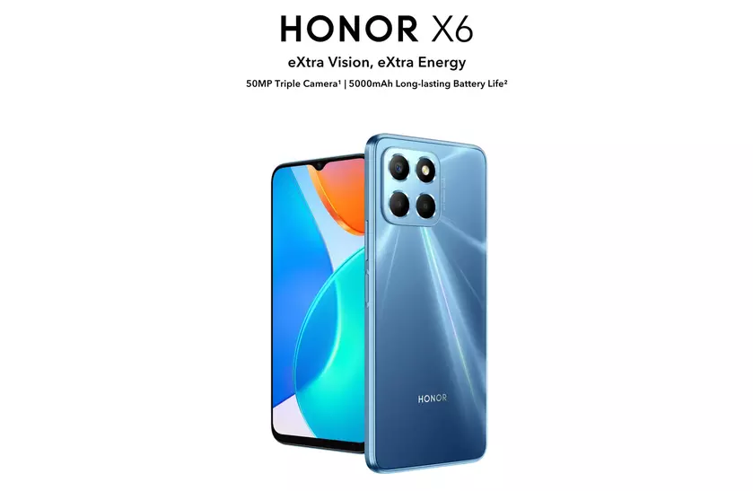 Honor X6 получит 50-МП камеру, аккумулятор на 5000 мА*ч, Android 12 и чип MediaTek при цене $130