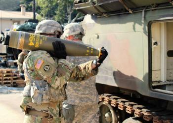 Силы обороны Украины впервые показали американские кассетные артиллерийские снаряды M864