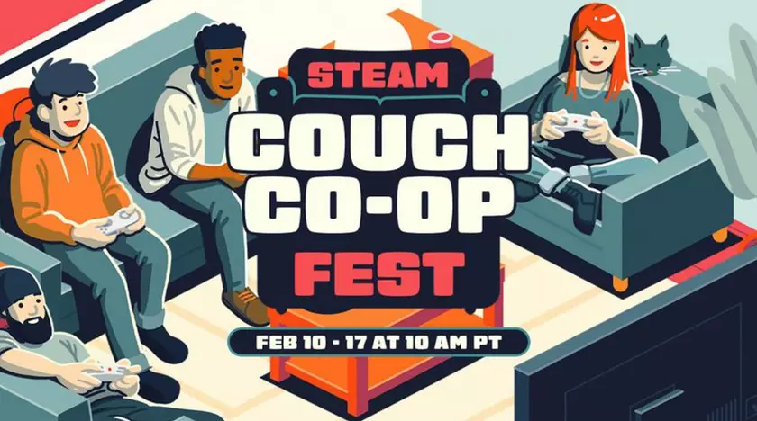 Стартовал Steam Couch Co-op Fest: Праздник для любителей кооперативных игр!