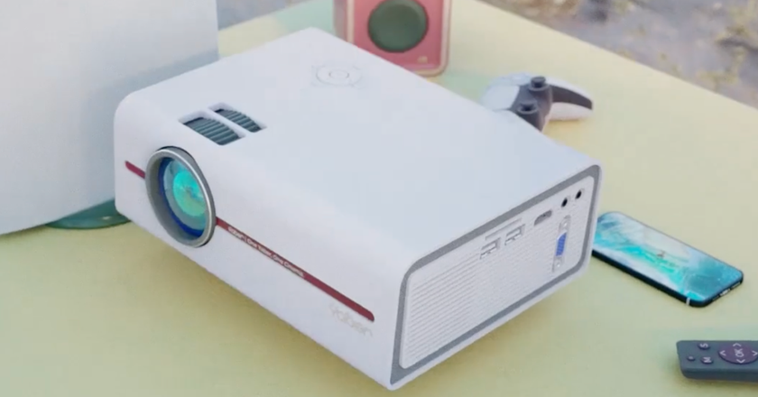 Yaber V5 best mini projectors for iphone