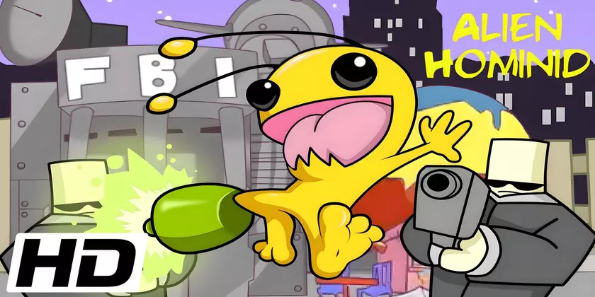 Ubisoft планирует выпустить инди-shoot 'em up платформер Alien Hominid HD на Xbox One, Xbox Series, Nintendo Switch и PC