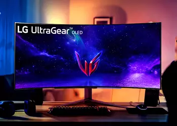 LG представила 45” изогнутый монитор OLED WQHD с частотой кадров 800 Гц за $1700