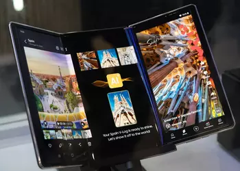 Galaxy TriFold: подробности интерфейса и первые анимированные кадры от известного блогера TechHighest