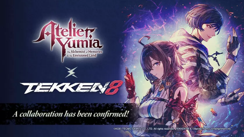 Эпическая коллаборация: Atelier Yumia и Tekken 8 на одном постере!