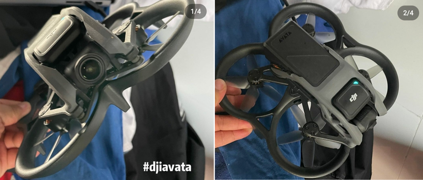 Photos and video of unannounced DJI Avata FPV drone published