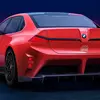 Превью BMW M Concept Neue Klasse вид сзади