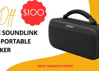 Bose SoundLink Max Portable Speaker - Limited $100 Discount!