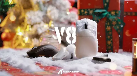 Представлено Attack Shark V8 — ультралегка геймерська миша з унікальним дизайном та найвищою частотою опитування