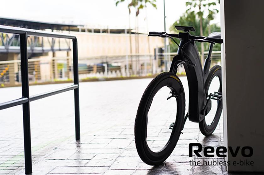 Необычный электровелосипед с колесами без спиц Beno Reevo собрал на Indiegogo более $660 тысяч