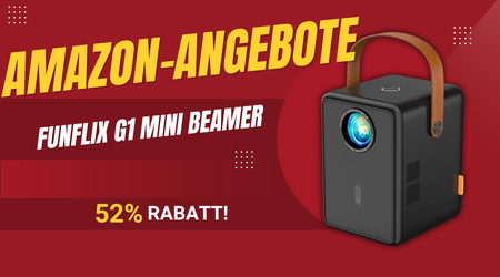 FunFlix G1 Mini Beamer – jetzt 94,25€ sparen!