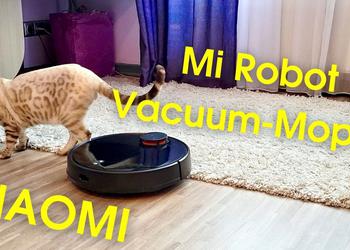 Revisión en video del robot aspirador Xiaomi Mi Robot Vacuum-Mop P: potente y avanzado
