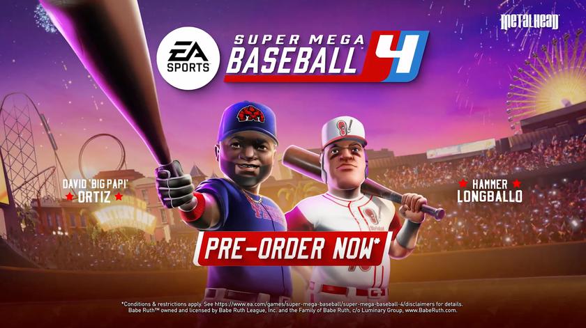 EA и Metalhead Software анонсировали Super Mega Baseball 4